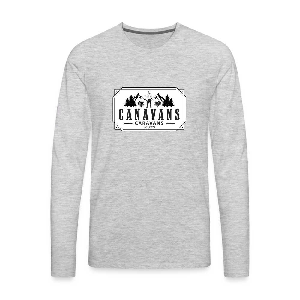 Unisex Premium Long Sleeve T-Shirt - heather gray