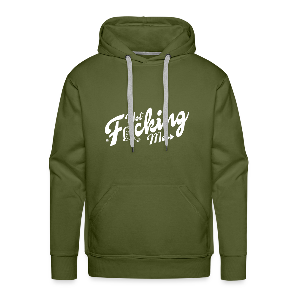 Unisex Premium Hoodie - olive green