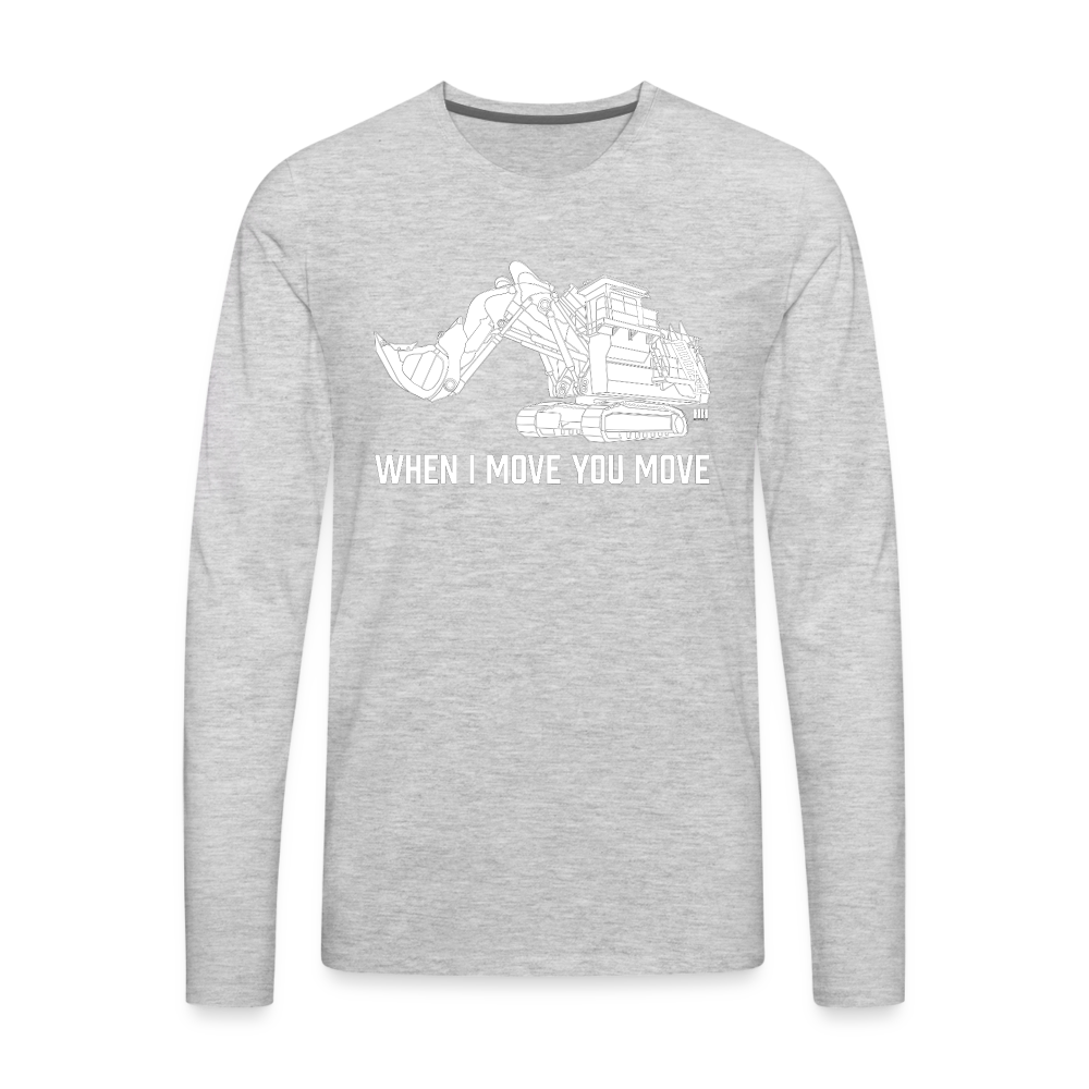 Unisex Premium Long Sleeve T-Shirt - heather gray