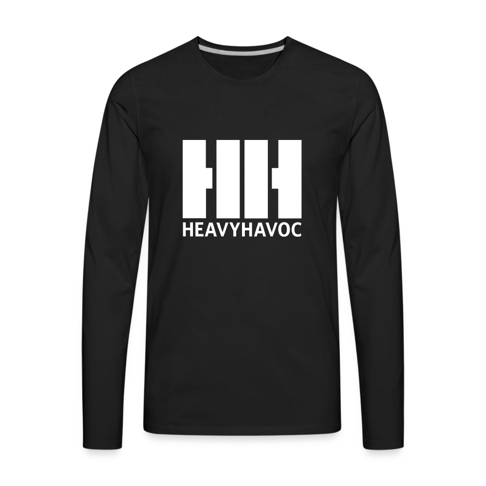 Unisex Premium Long Sleeve T-Shirt - black