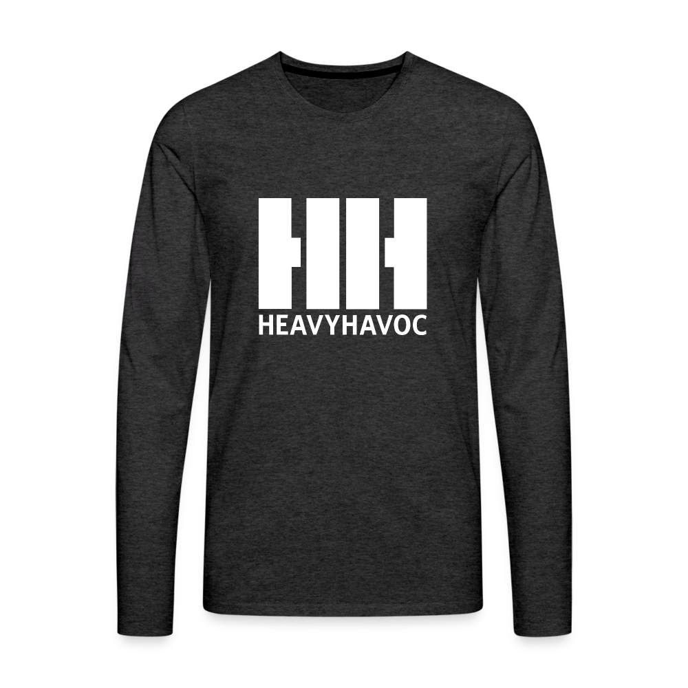 Unisex Premium Long Sleeve T-Shirt - charcoal grey