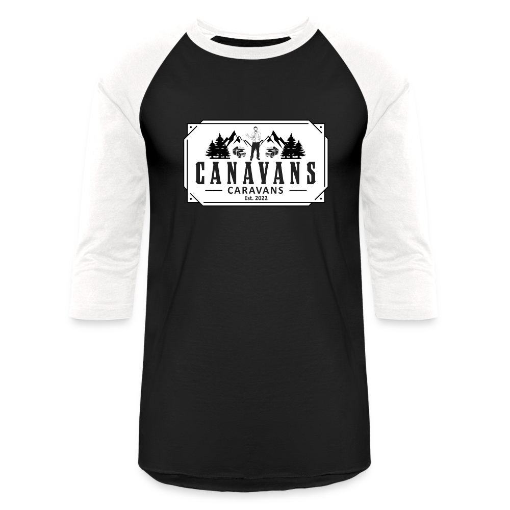 Baseball T-Shirt - black/white