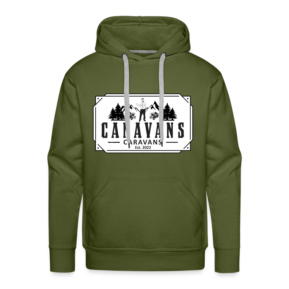 Unisex Premium Hoodie - olive green