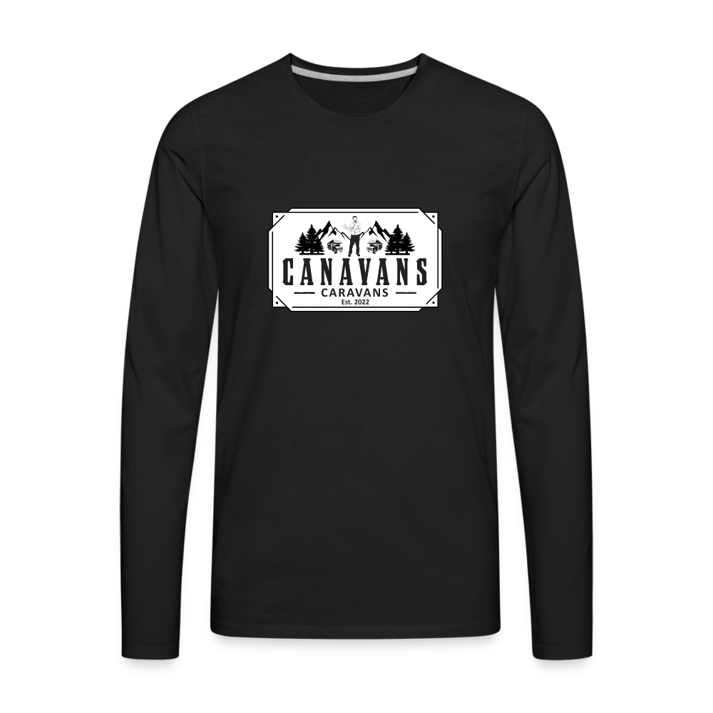 Unisex Premium Long Sleeve T-Shirt - black