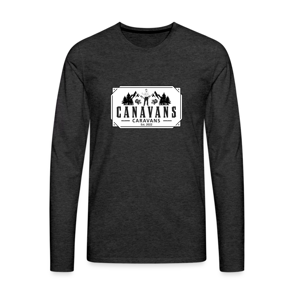 Unisex Premium Long Sleeve T-Shirt - charcoal grey