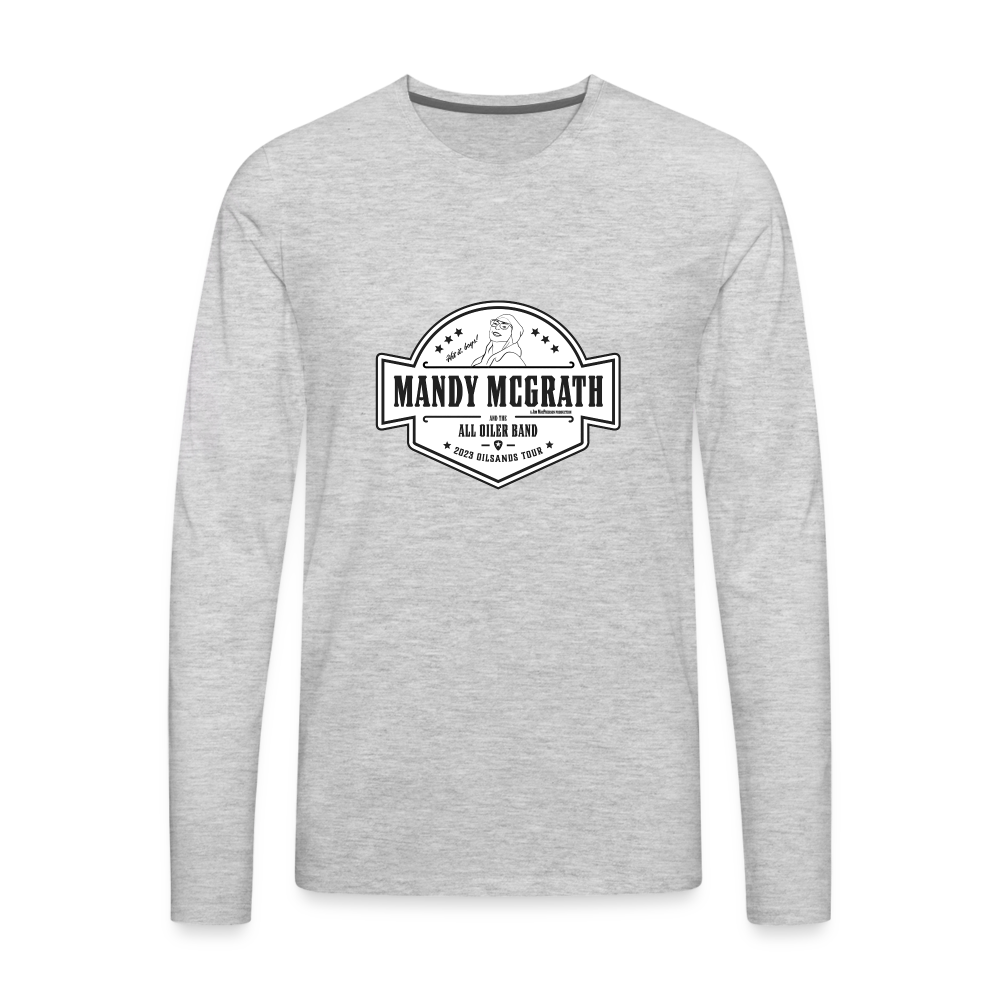 Unisex Premium Long Sleeve T-Shirt - heather gray